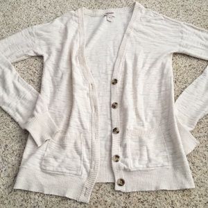 Cream Cardigan